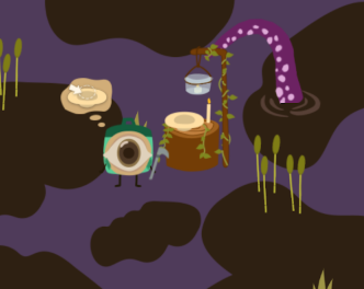Eye See Fun swamp offering interaction
