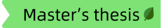 Mastersthesis